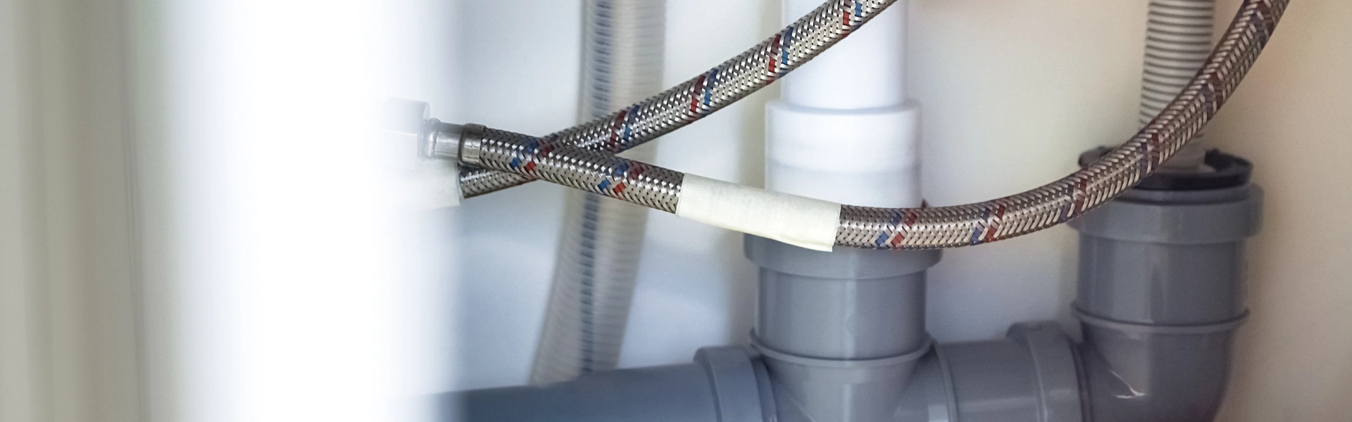 A residential sewer system.